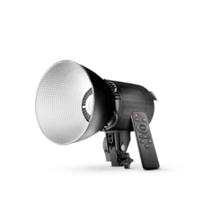 150W Bi Color Continuous LED Light with 18CM Reflector & Infrared Remote, AC Power - 3000K-6500K Color Temperature Control, 95 CRI, 13500 Lumen, Ideal for Shooting