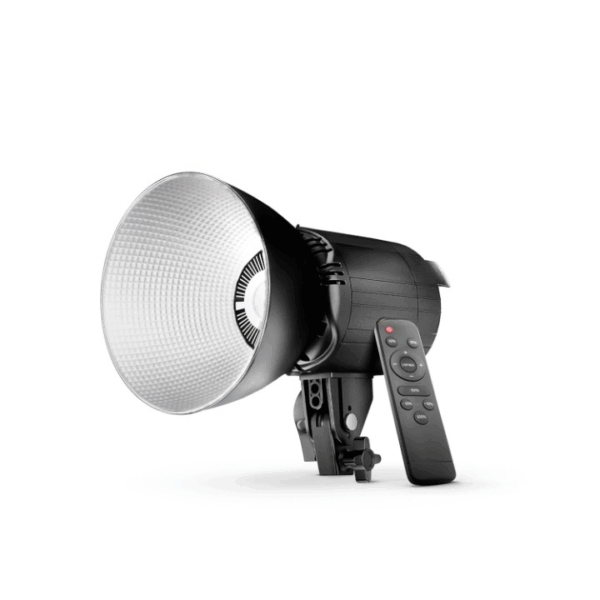 150W Bi Color Continuous LED Light with 18CM Reflector & Infrared Remote, AC Power - 3000K-6500K Color Temperature Control, 95 CRI, 13500 Lumen, Ideal for Shooting