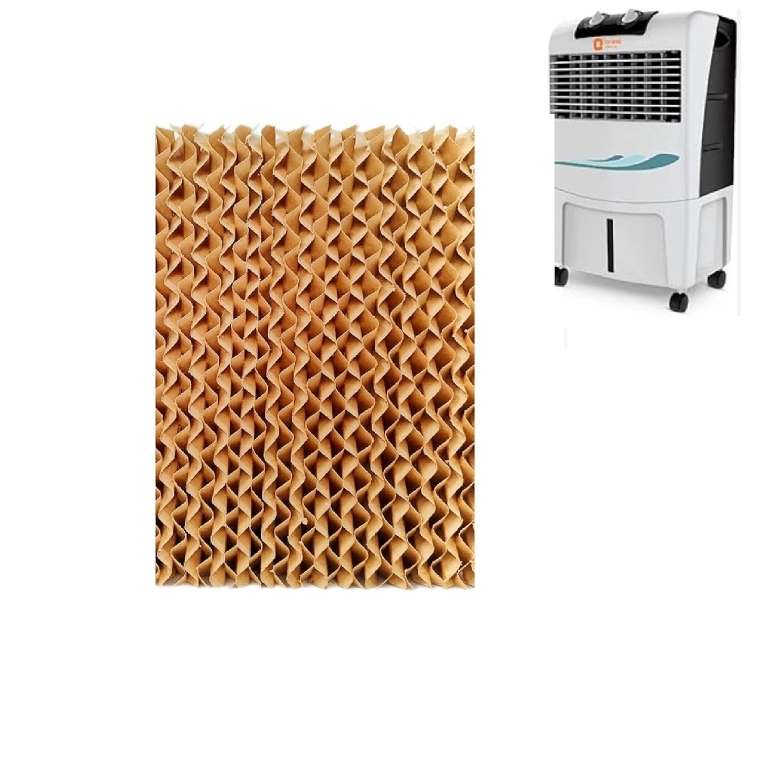 Honeycomb Pad for Orient Smart Cool DX 20 Litre Personal Cooler (Brown)