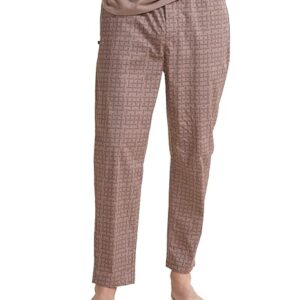 Regular Fit Cotton Blend Woven Casual Style Pyjama Dual Pockets Breathable Microfibre Waistband Anti-Bacterial Stretchable Soft Comfortable Pyjama For Men