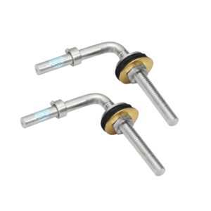 Seat Cover Screw Hinges L Type - Repair Kit Spare Part Accessories for Toilet Seat Covers