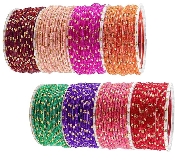 Plain and Simple Design Glossy Finished Fancy Bangle Set For Women and Girls | Glass Bangles | Stylish Women's Bangles