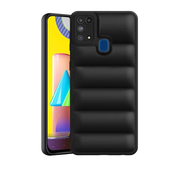 Basic Case for Samsung Galaxy m31, f41 (Rubber_Black)