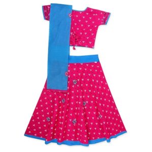 Girl's Cotton Readymade Lehenga Choli