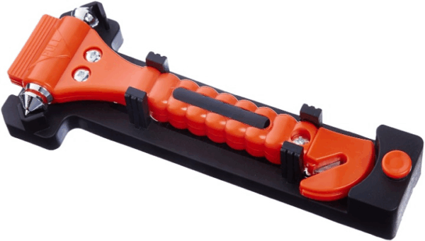 Emergency Seat Belt Cutter and Window Hammer