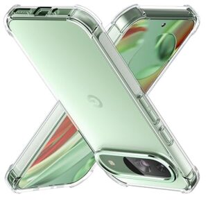 [ Google Pixel 9 5G ] | Soft TPU Silicone Bumper Corner Protection Back Cover Case Compatible for [ Google Pixel 9 5G ] - Transparent