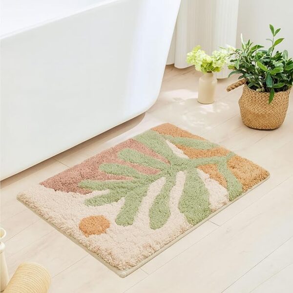Soft Kid's Sun Bath Mat Non-Slip Machine Washable Bathroom Mat for Home, Bedroom and Living Room (40x60 cm) - Pack of 1
