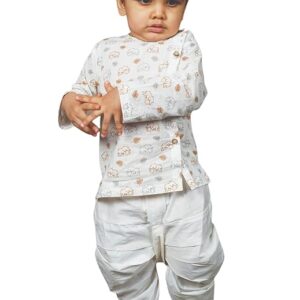 Elegant Traditional Dhoti Kurta Set for Baby Boys ? Soft Cotton Ethnic Dress for Festivals And Weddings