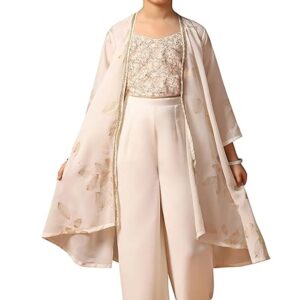 Girls Georgette Salwar Suit Set|Girls Ethnic Salwar Suit Set
