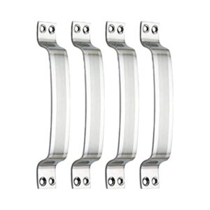 Stainless Steel Door and Window Handle -DIAGONALLY Shaded -6 INCH Pack of 4 PC