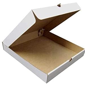 9 Inch Pizza Box (9 X 9 X 1.5) White (Pack of 25)