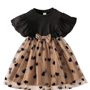 Baby-Girl's Net A-Line Knee-Length Dress