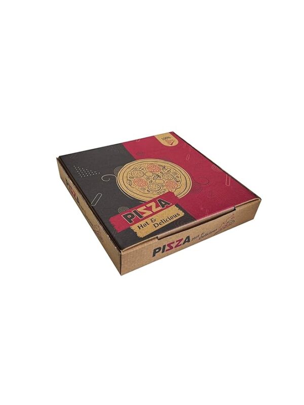 Pizza Box 8.5'' craft (Pack of 50 boxes) (Design-RB)
