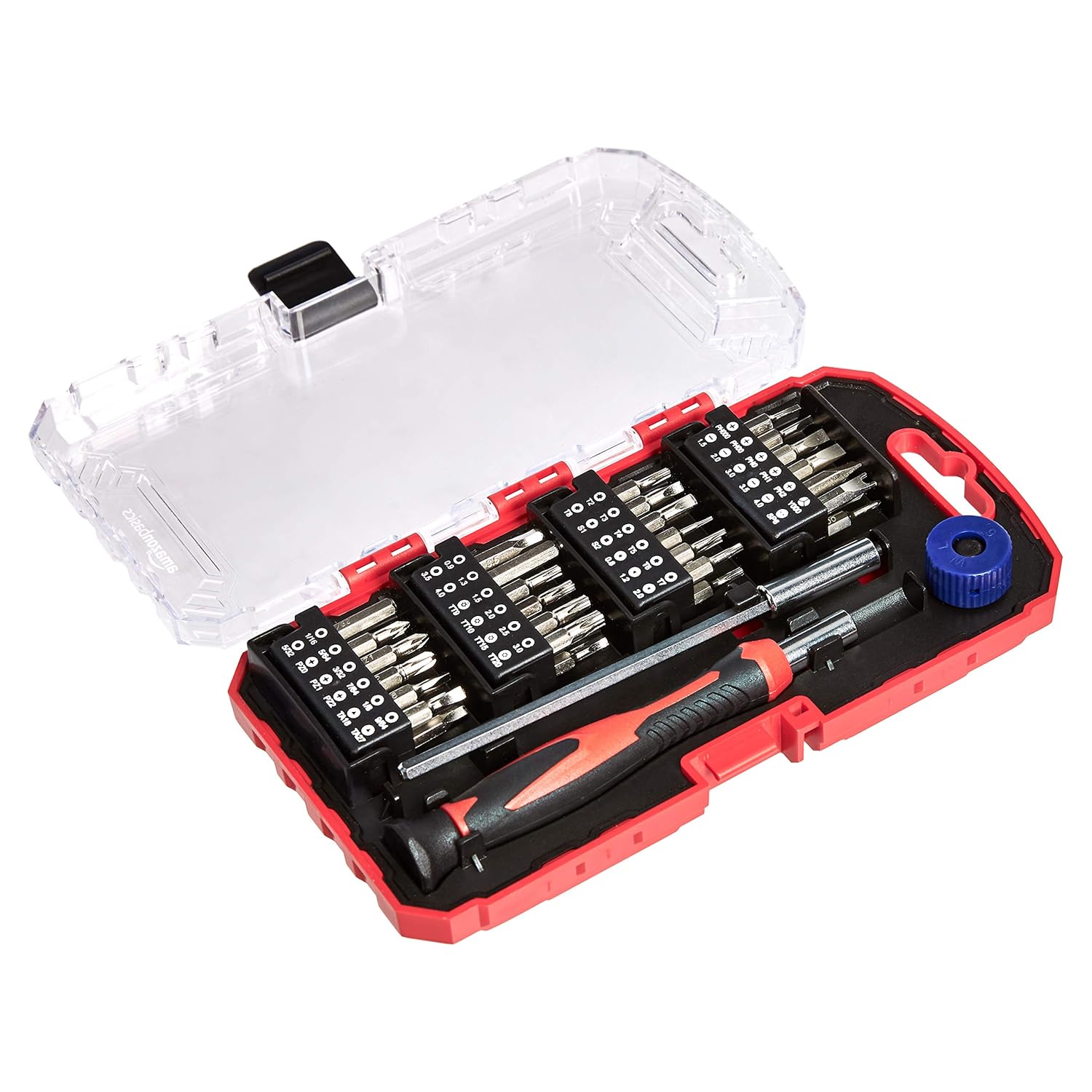 51-Piece Precision Screwdriver Bit Set, 17.1 x 9.7 x 2.8 cm