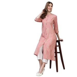 Women Rayon Regular Kurta