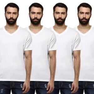 Outfitters Men's Regular Fit T-Shirt (Pack of 4)