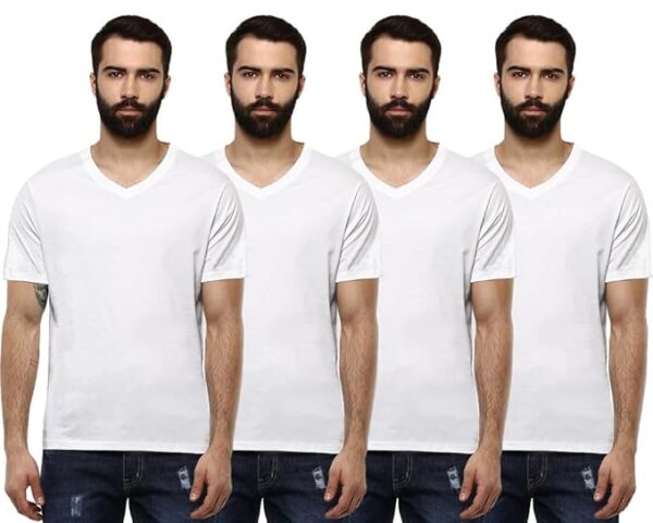 Outfitters Men's Regular Fit T-Shirt (Pack of 4)