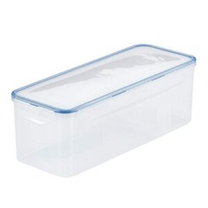 Bread Box Container for Fridge, Bread boxes for Storage, Airtight Container for Storage, BPA Free - 3800ml, Transparent (Plastic)