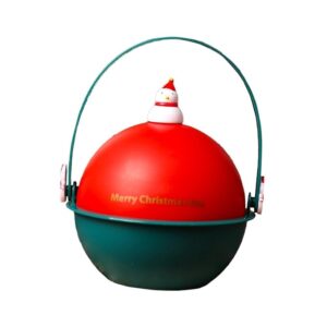 Gift Bag Xmas Party Supplies Wrap Friends Kids Adults Spherical Snowman| Gift Bag | Paper Gift Bag | Luxury Gift Bag