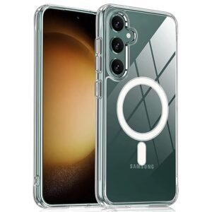 Back Case Cover for Samsung Galaxy A55 5G | Compatible for Samsung Galaxy A55 5G Back Cover | Scratch-Resistant Back Cover | Clear