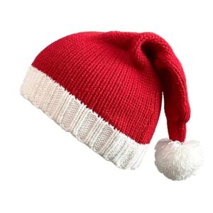 Hat Knitted Christmas Hats Elk Horn Winter Crochet Xmas Hat for Kids Adults