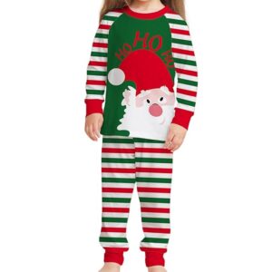 Christmas Pajamas Set Sleep Gown Xmas Sleepwear for Festival Party Holiday Child 80 Multicolour